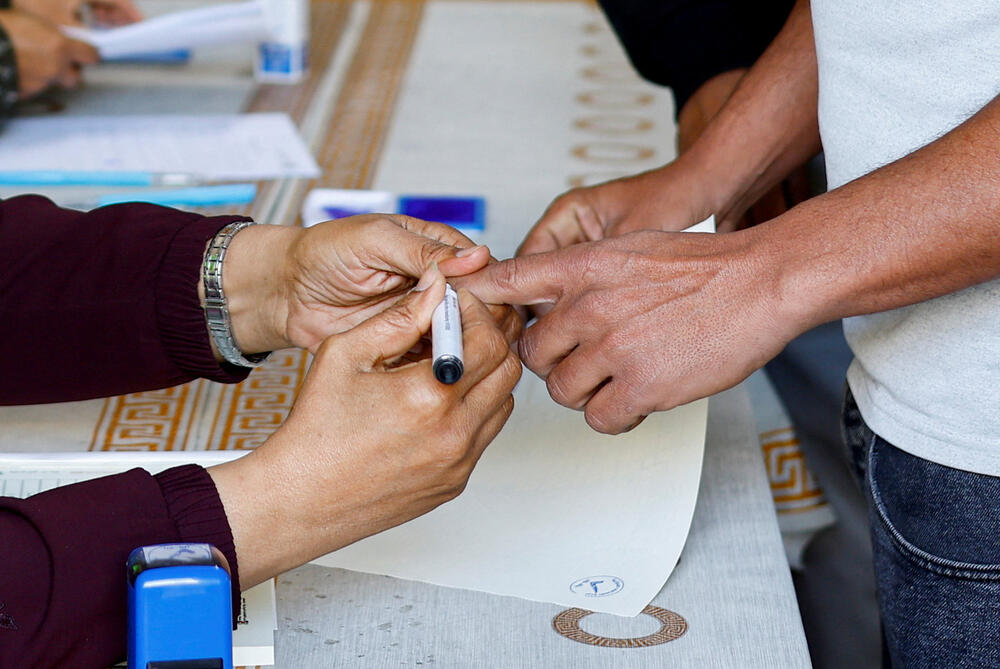 <p>Na Zapadnoj obali glasači prvi put glasaju od početka rata Izraela i Hamasa</p>