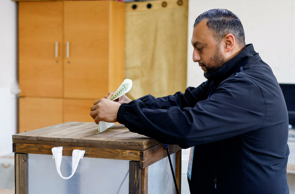 <p>Na Zapadnoj obali glasači prvi put glasaju od početka rata Izraela i Hamasa</p>