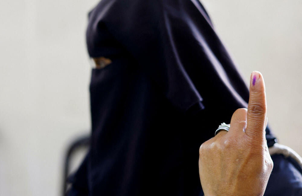 <p>Na Zapadnoj obali glasači prvi put glasaju od početka rata Izraela i Hamasa</p>