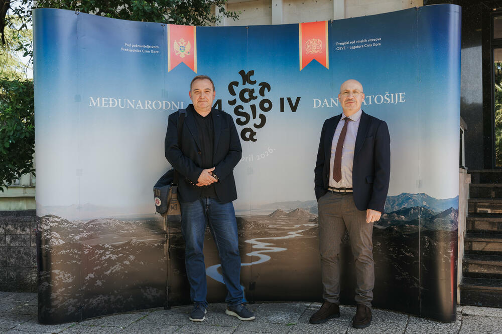 <p>Svečanost je održana u petak u Vili Gorica, pod pokroviteljstvom predsjednika Crne Gore, Jakova Milatovića, u organizaciji Evropskog reda vinskih vitezova &ndash; Legatura Crna Gora</p>