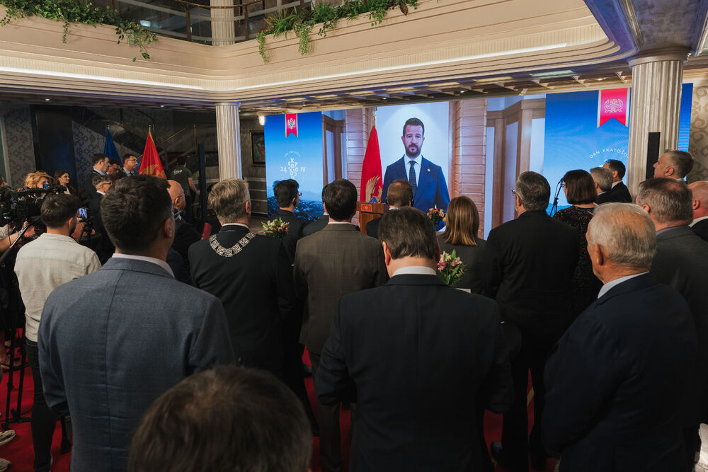 <p>Svečanost je održana u petak u Vili Gorica, pod pokroviteljstvom predsjednika Crne Gore, Jakova Milatovića, u organizaciji Evropskog reda vinskih vitezova &ndash; Legatura Crna Gora</p>