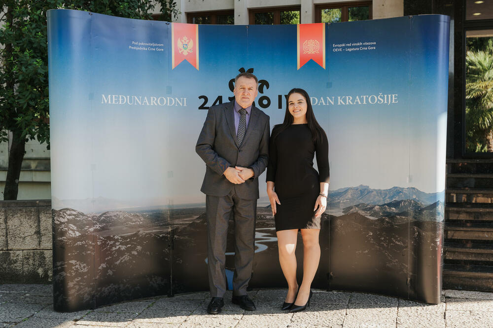 <p>Svečanost je održana u petak u Vili Gorica, pod pokroviteljstvom predsjednika Crne Gore, Jakova Milatovića, u organizaciji Evropskog reda vinskih vitezova &ndash; Legatura Crna Gora</p>