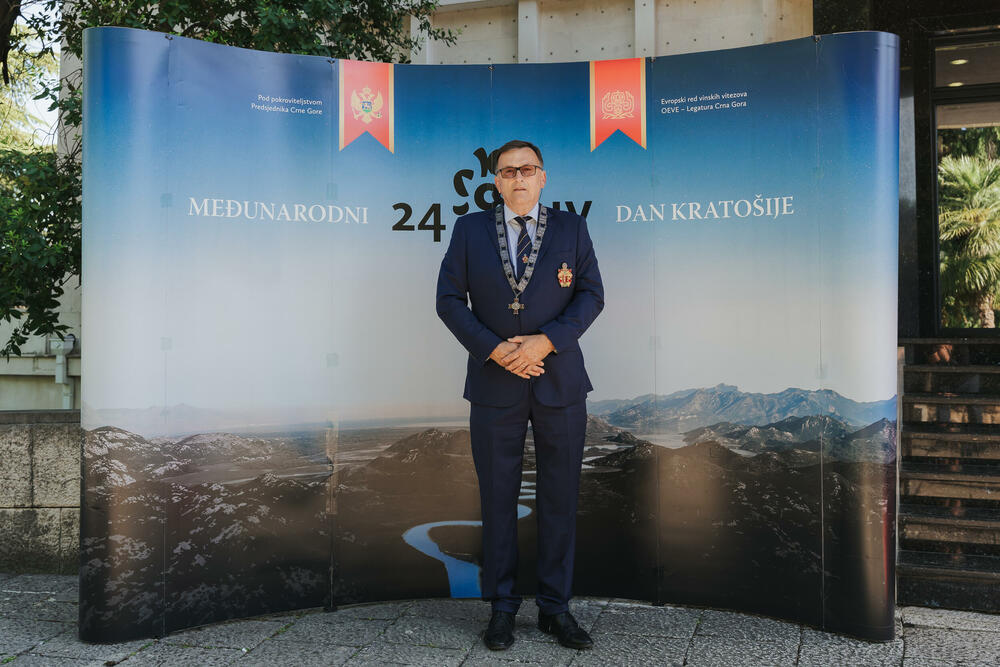 <p>Svečanost je održana u petak u Vili Gorica, pod pokroviteljstvom predsjednika Crne Gore, Jakova Milatovića, u organizaciji Evropskog reda vinskih vitezova &ndash; Legatura Crna Gora</p>