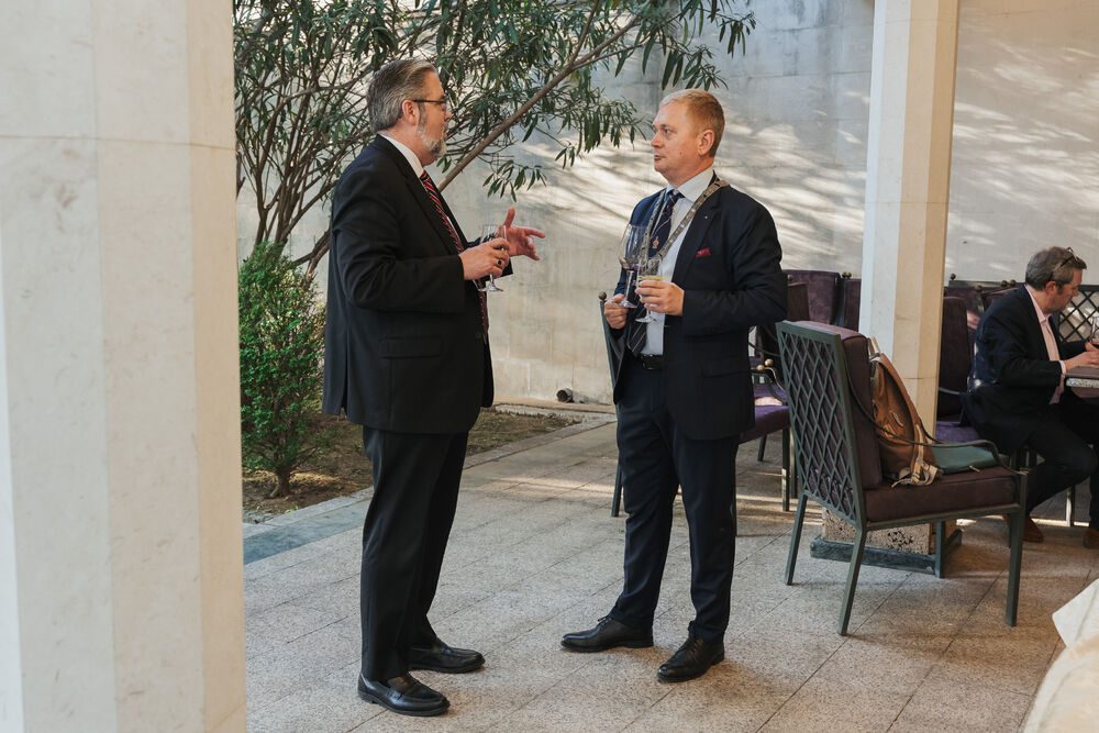 <p>Svečanost je održana u petak u Vili Gorica, pod pokroviteljstvom predsjednika Crne Gore, Jakova Milatovića, u organizaciji Evropskog reda vinskih vitezova &ndash; Legatura Crna Gora</p>