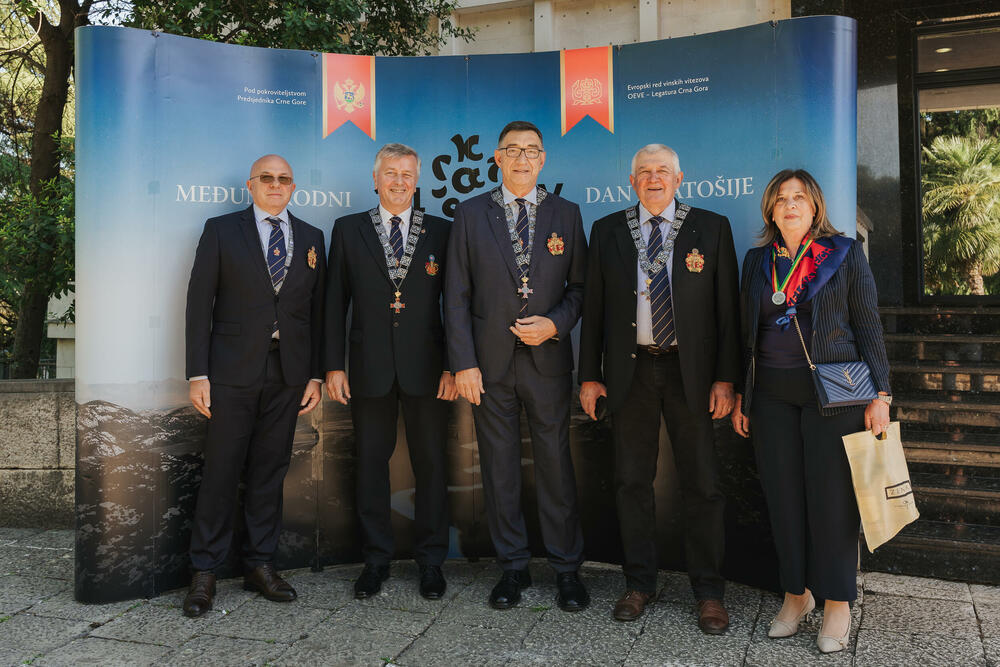<p>Svečanost je održana u petak u Vili Gorica, pod pokroviteljstvom predsjednika Crne Gore, Jakova Milatovića, u organizaciji Evropskog reda vinskih vitezova &ndash; Legatura Crna Gora</p>