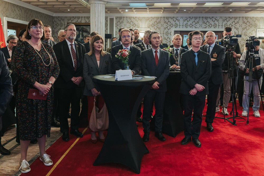 <p>Svečanost je održana u petak u Vili Gorica, pod pokroviteljstvom predsjednika Crne Gore, Jakova Milatovića, u organizaciji Evropskog reda vinskih vitezova &ndash; Legatura Crna Gora</p>