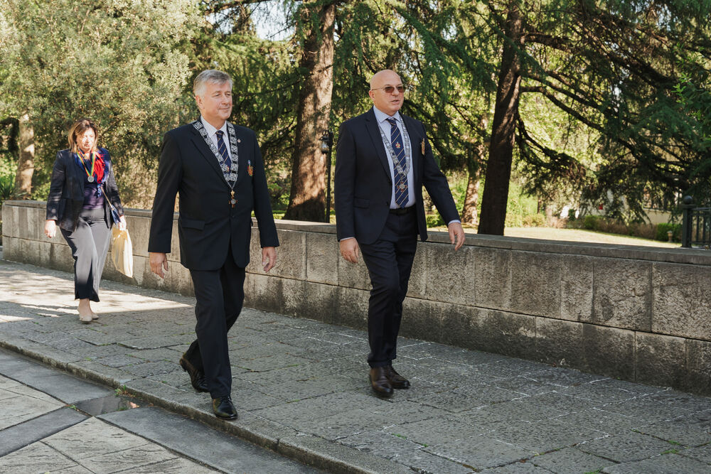 <p>Svečanost je održana u petak u Vili Gorica, pod pokroviteljstvom predsjednika Crne Gore, Jakova Milatovića, u organizaciji Evropskog reda vinskih vitezova &ndash; Legatura Crna Gora</p>