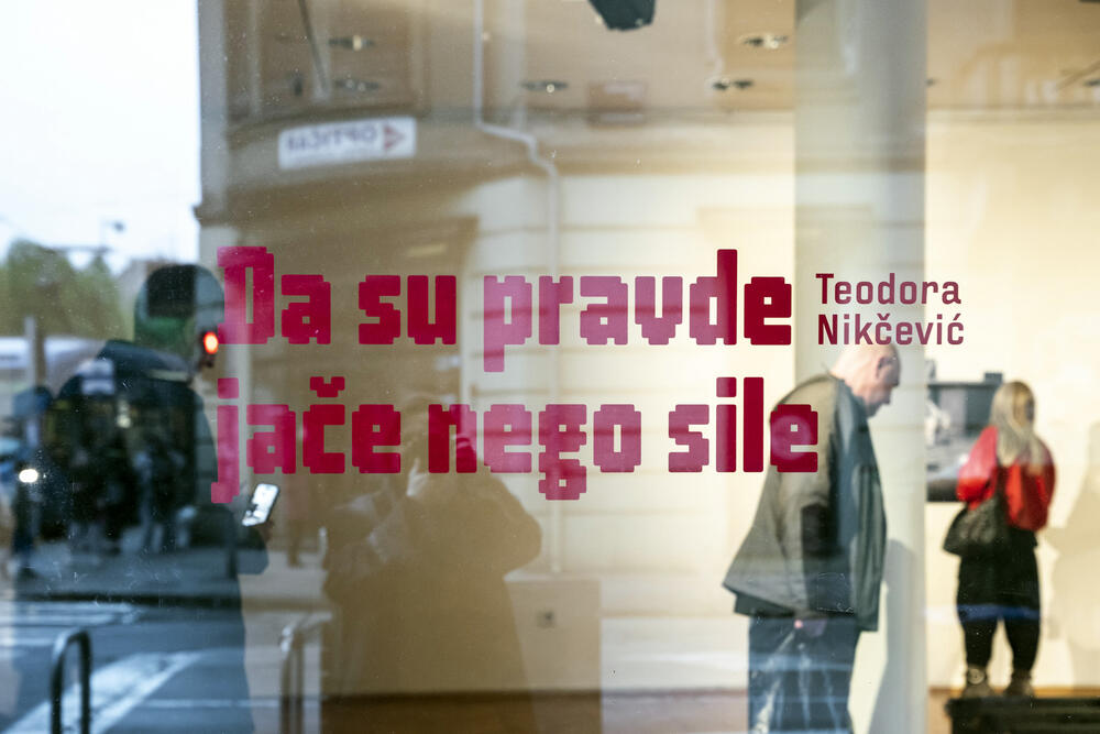 Galerija VN, izložba “Da su pravde jače nego sile” Teodore Nikčević