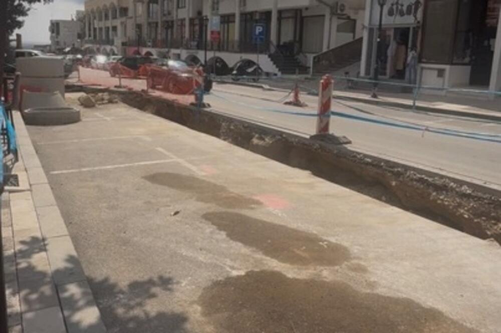 Radovi u Ulcinju, Foto: Samir Adrović