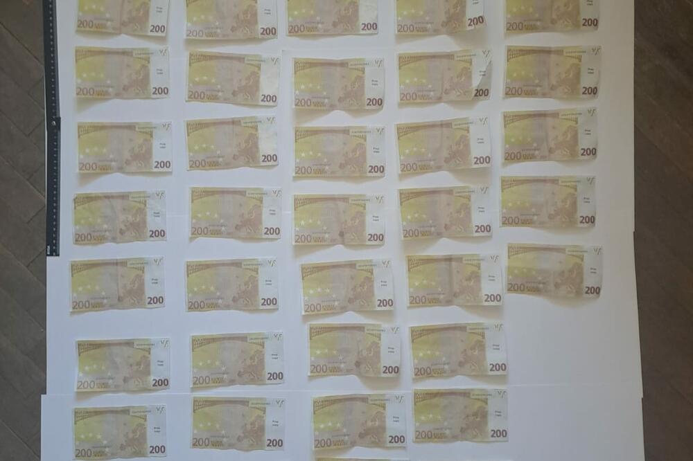 Falsifikovane pare, Foto: Uprava policije