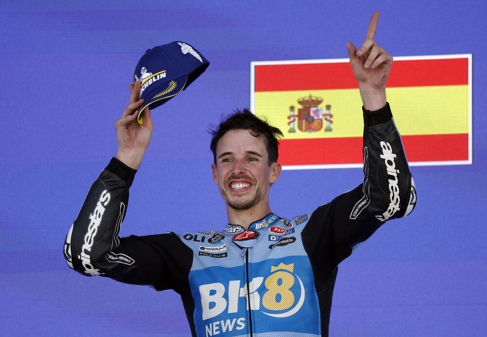 Aleks Markes pobjednik trke Moto GP šampionata za Veliku nagradu...