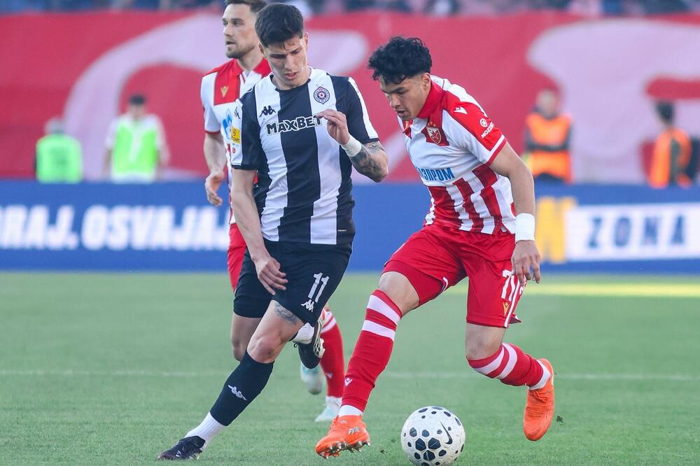 Duel Milana Vukotića i Adema Avdića, Foto: FK Crvena zvezda/Facebook