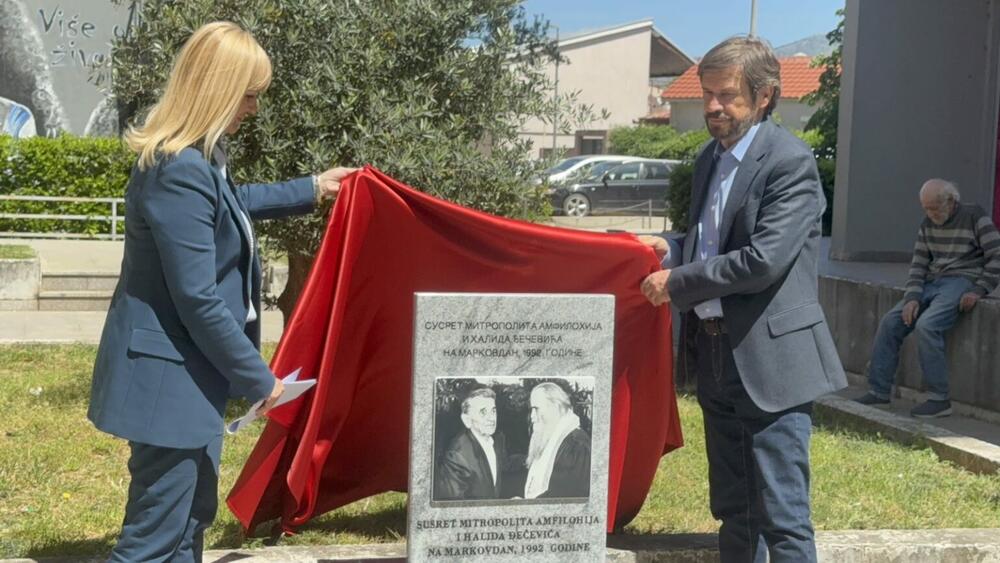 Otkrivena spomen-ploča, Borovinić Bojović: Podgorica čuva...