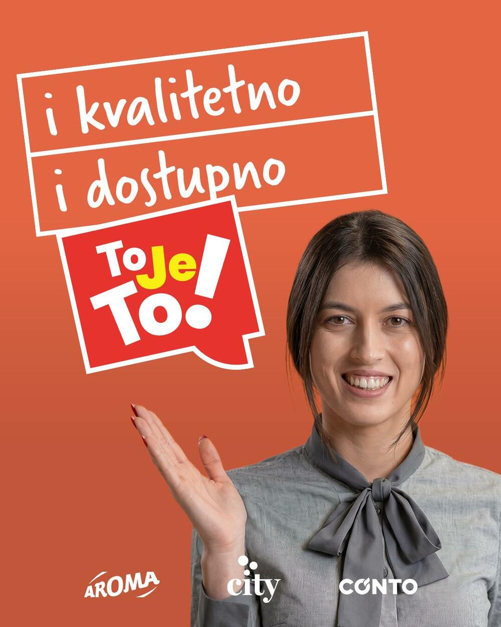 <p>Domaća trgovina, kroz svoje lance Aroma, City i Conto marketa, lansira novi program pod nazivom &bdquo;<strong>To je to</strong>&ldquo;, koji okuplja pažljivo odabrane proizvode privatnih i sopstvenih robnih marki pod jedinstvenom oznakom kvaliteta i povoljne kupovine.</p>