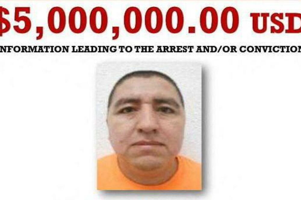 Amerikanci su prethodno objavili nagradu od pet miliona dolara koje bi dovele do hvatanja Floresa, Foto: US Department of State via Reuters