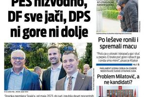 Naslovna strana "Vijesti" za 29. april 2026.