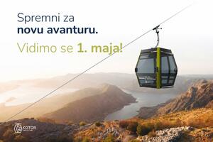 Žičara Kotor&ndash;Lovćen počinje sa radom 1. maja: prvomajski praznici...