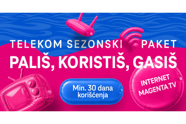 Crnogorski Telekom: Seasonal Internet and TV packages - use when...