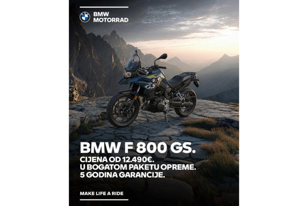 BMW F 800 GS – Spreman za nove avanture