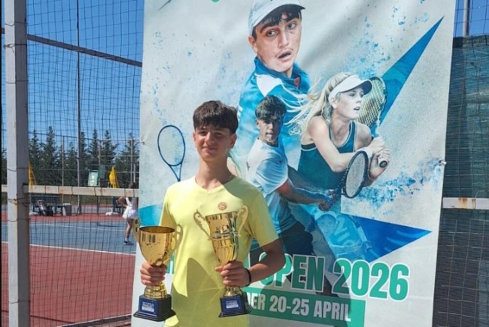 Lukovac do finala u singlu i trofeja u dublu na turniru u Skadru
