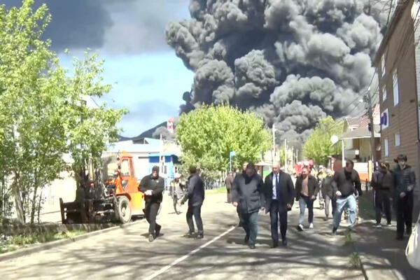 Stanovnicima ruskog grada Tuapsea naloženo da ne piju vodu iz...
