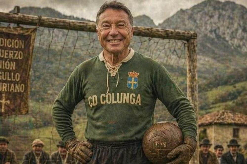 Slika Mateosa Gonzalesa urađena vještačkom inteligencijom, Foto: CD Colunga