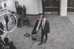 Objavljen snimak: Alen pokušava da upadne na večeru Udruženja...