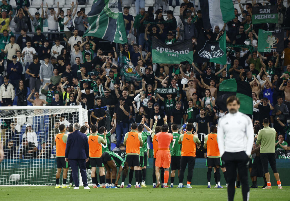 Milan poražen od Sasuola, 