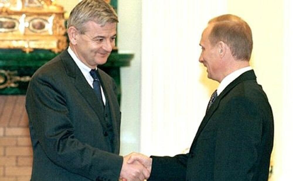 Joška Fišer i Vladimir Putin 13. februara 2001.
