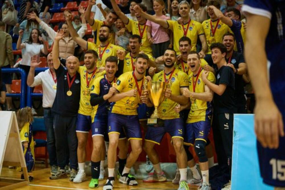 Odbojkaši Budve - šampioni Crne Gore, Foto: OSCG/Petar Albijanić