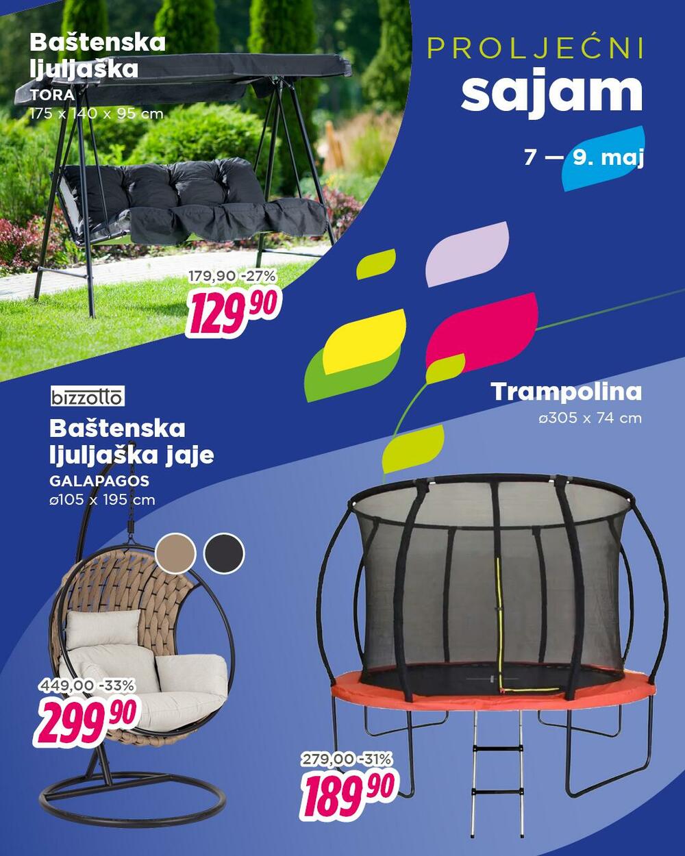 <p>Proljećni sajam traje tri dana &ndash; <strong>od četvrtka do subote, 9. maja</strong>.</p>