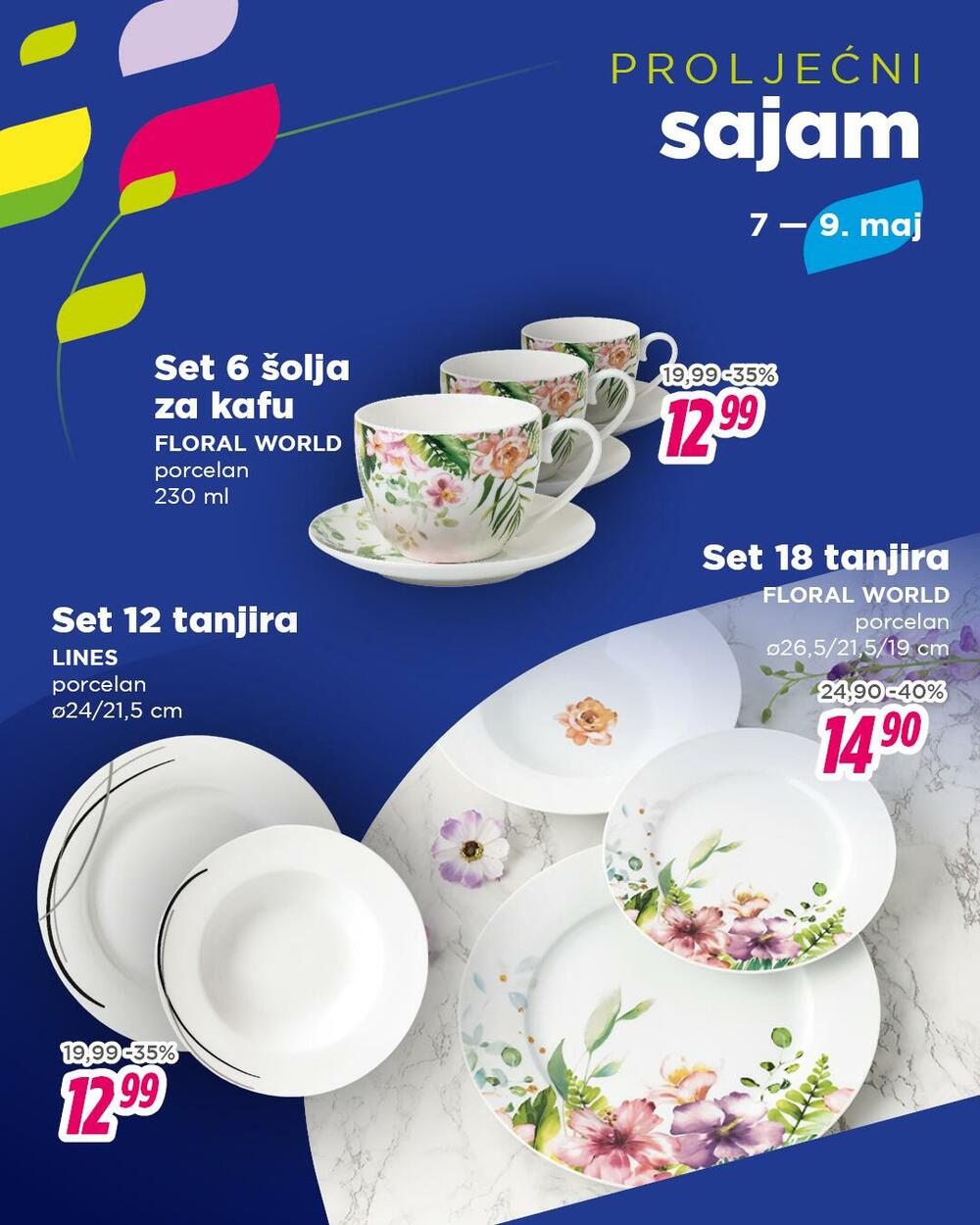 <p>Proljećni sajam traje tri dana &ndash; <strong>od četvrtka do subote, 9. maja</strong>.</p>