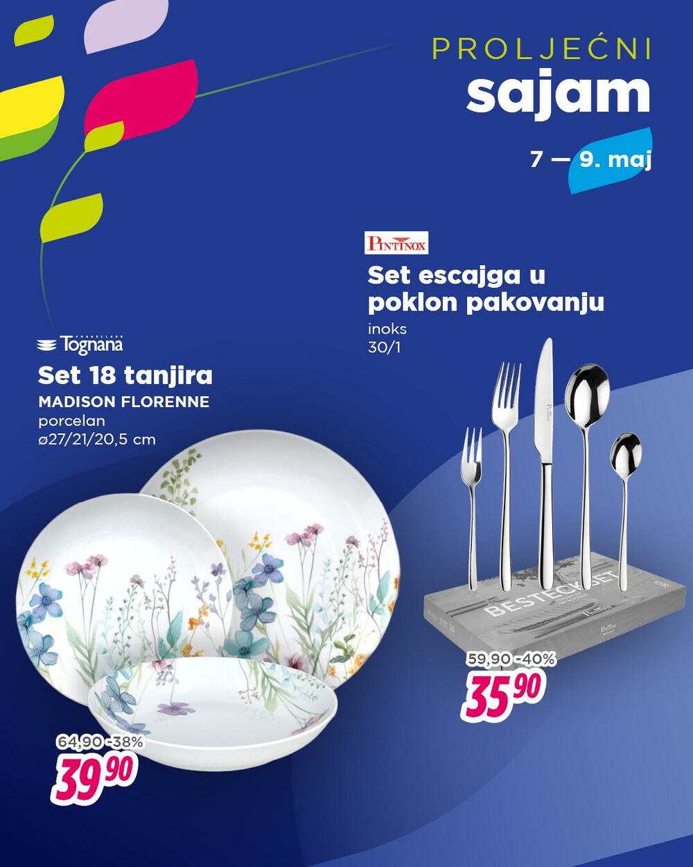 <p>Proljećni sajam traje tri dana &ndash; <strong>od četvrtka do subote, 9. maja</strong>.</p>