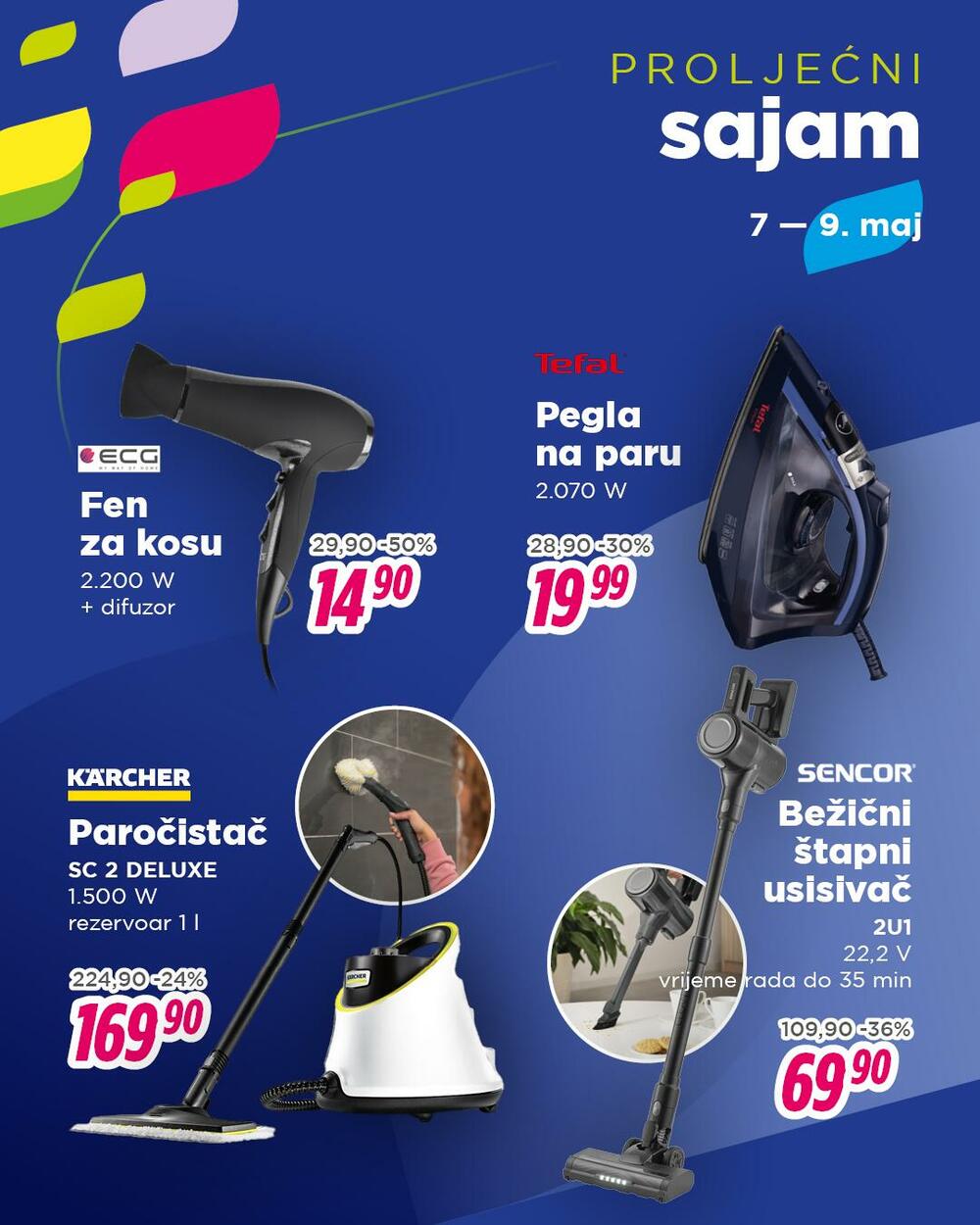 <p>Proljećni sajam traje tri dana &ndash; <strong>od četvrtka do subote, 9. maja</strong>.</p>