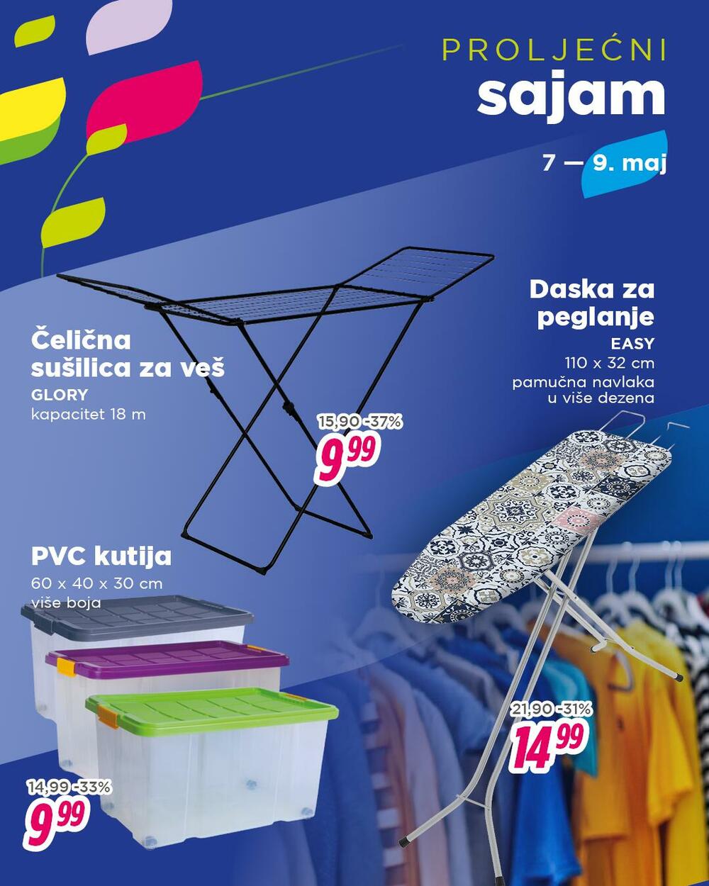 <p>Proljećni sajam traje tri dana &ndash; <strong>od četvrtka do subote, 9. maja</strong>.</p>