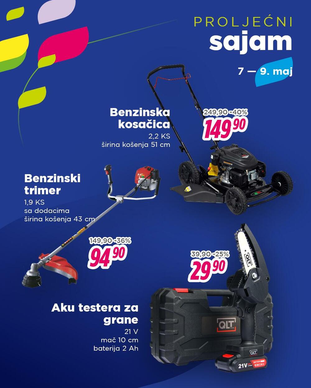 <p>Proljećni sajam traje tri dana &ndash; <strong>od četvrtka do subote, 9. maja</strong>.</p>