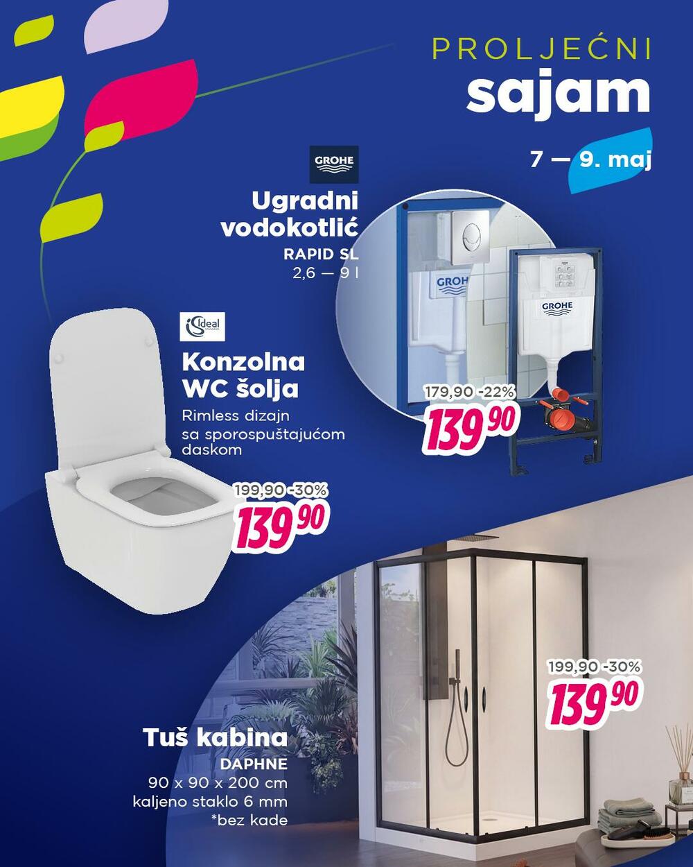 <p>Proljećni sajam traje tri dana &ndash; <strong>od četvrtka do subote, 9. maja</strong>.</p>