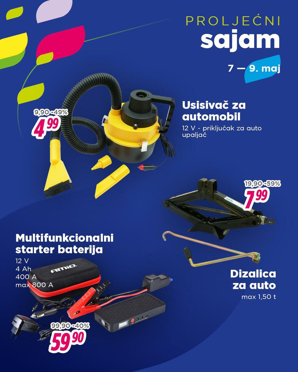 <p>Proljećni sajam traje tri dana &ndash; <strong>od četvrtka do subote, 9. maja</strong>.</p>