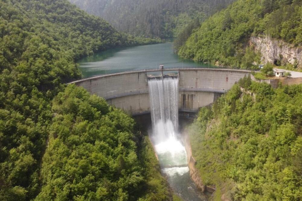 Projekat grade uz branu izgrađenu 1982. godine: Otilovići, Foto: Elektroprivreda Crne Gore