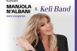 Koncert Manjole N'Albani večeras u Podgorici