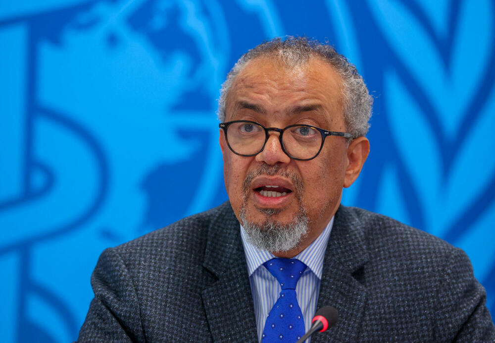 Generalni direktor SZO, Tedros Adanom Gebrejesus