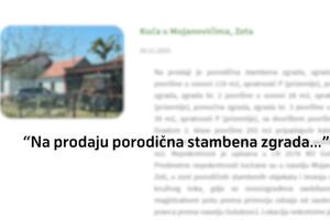 Koliko stanova crnogorskih građana završi na tržištu zbog...