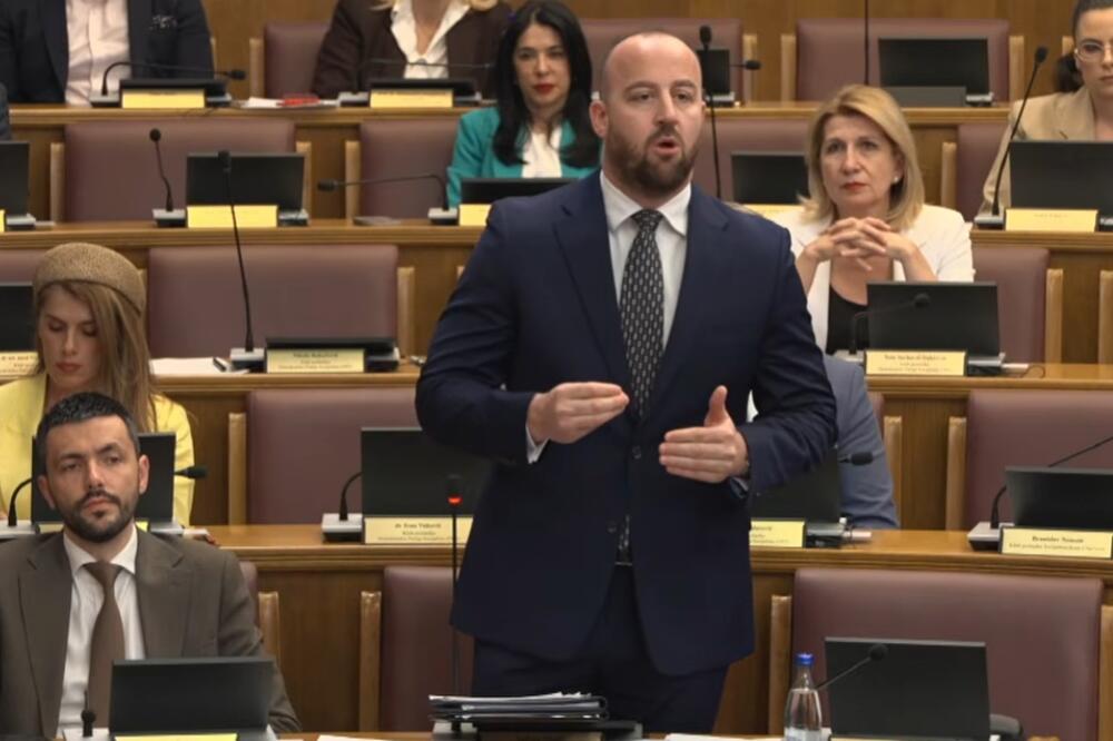 Nikolić, Foto: Screenshot/YouTube/Skuština Crne Gore