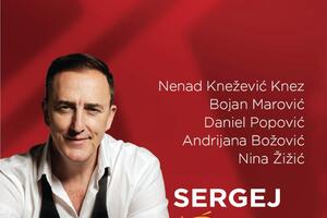 Koncert Sergeja Ćetkovića i prijatelja večeras u Podgorici