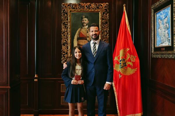 Montenegro recognizes champions: Passport for young Lana Boljević