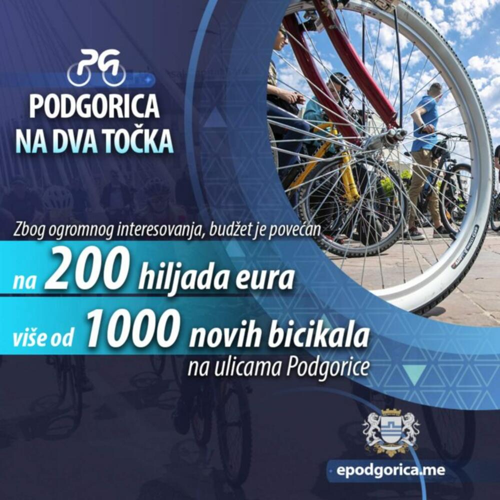 Podgorica na dva točka