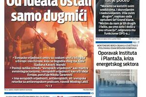 Naslovna strana Vijesti za 9. maj 2026.