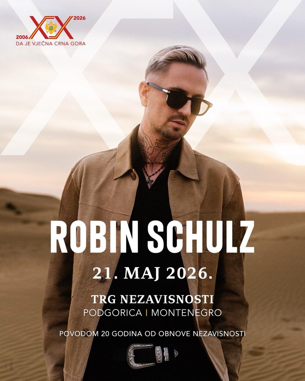 I Robin Šulc 21. maja na Trgu nezavisnosti