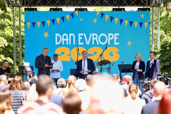 U Podgorici obilježeni Dan pobjede i Dan Evrope