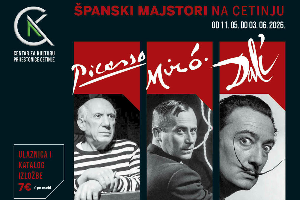 Centar za kulturu Prijestonice Cetinje izložba Španski majstori, Foto: Promo